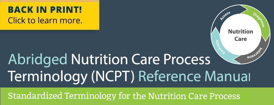 Welcome to the Academy of Nutrition and Dietetics